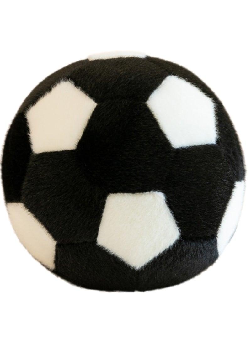 25 CM Football Shape Plush Toy Soft Stuffed Cute Doll For Girls And Boys All Ages Gift（Style A） - Image 1